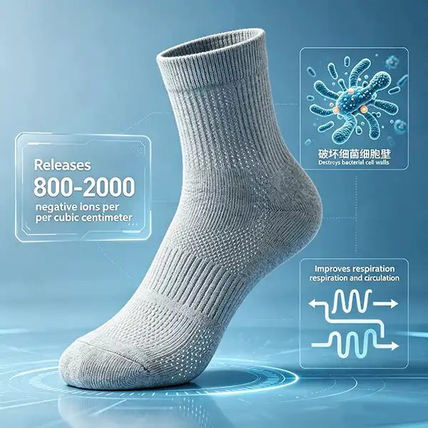 Why Negative Ion Sports Socks Support Better Metabolism